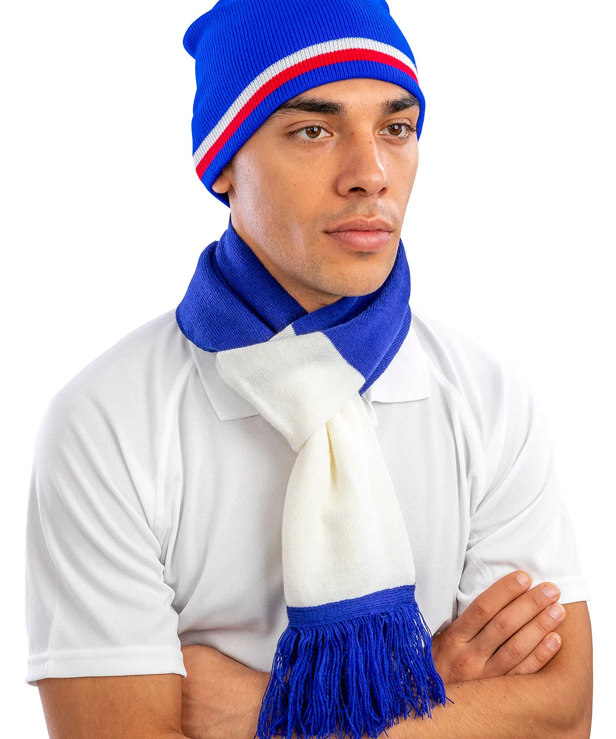 Team scarf | White/Navy