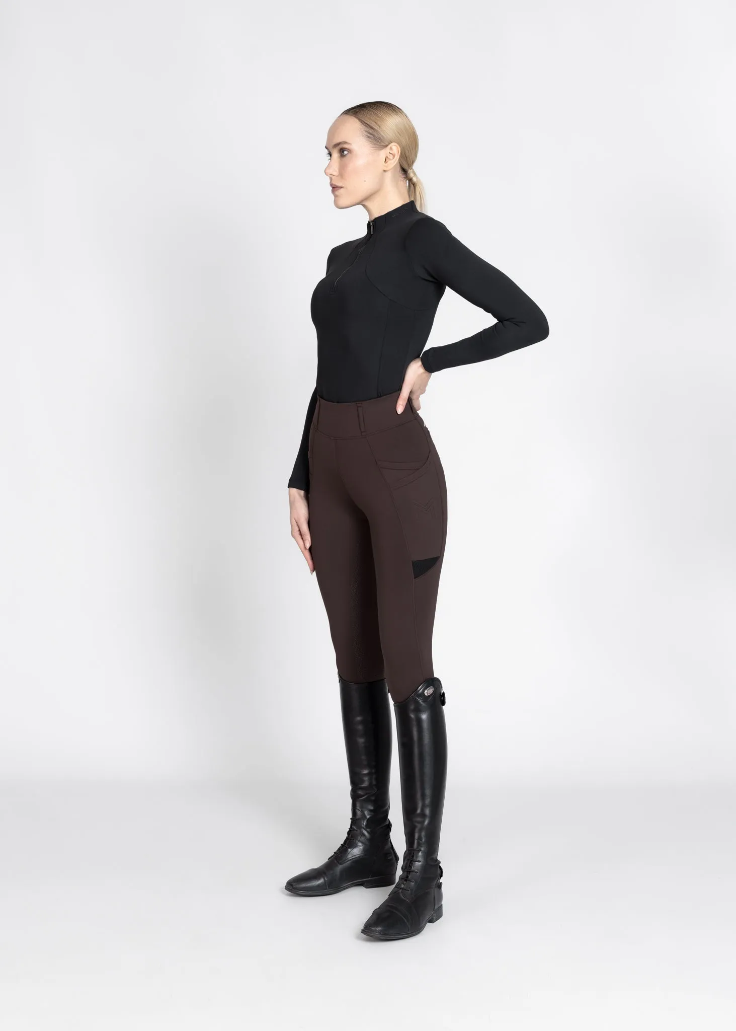 Tech Riding Leggings (Chocolate)