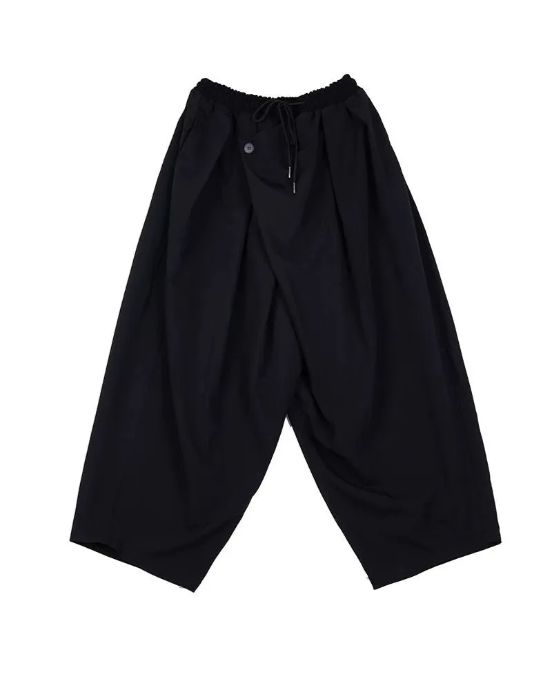 Techwear Japanese High Waist Pants