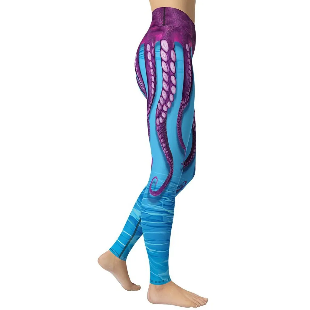 Tentacle Yoga Leggings