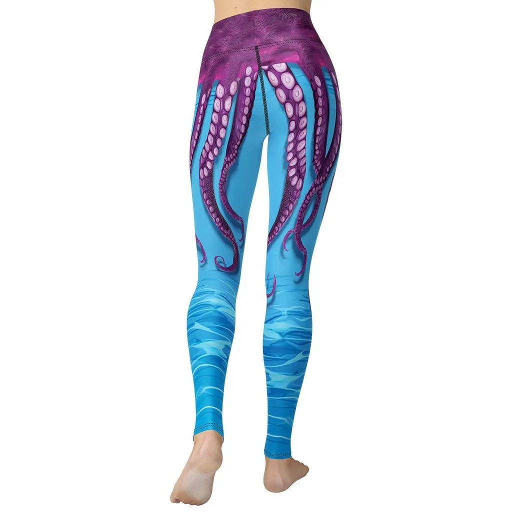 Tentacle Yoga Leggings