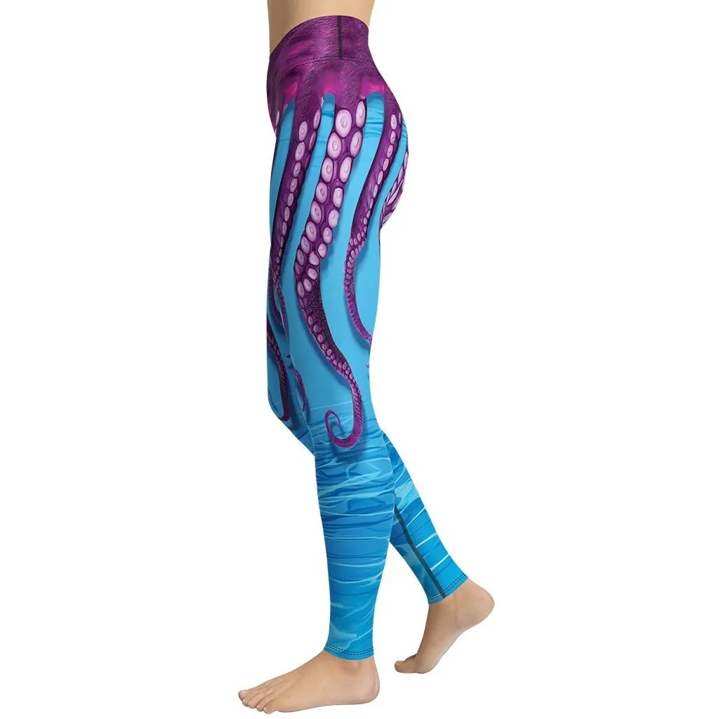 Tentacle Yoga Leggings