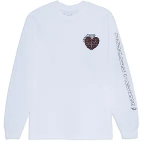 Thunder OG Grenade Long Sleeve T-Shirt - White/Maroon