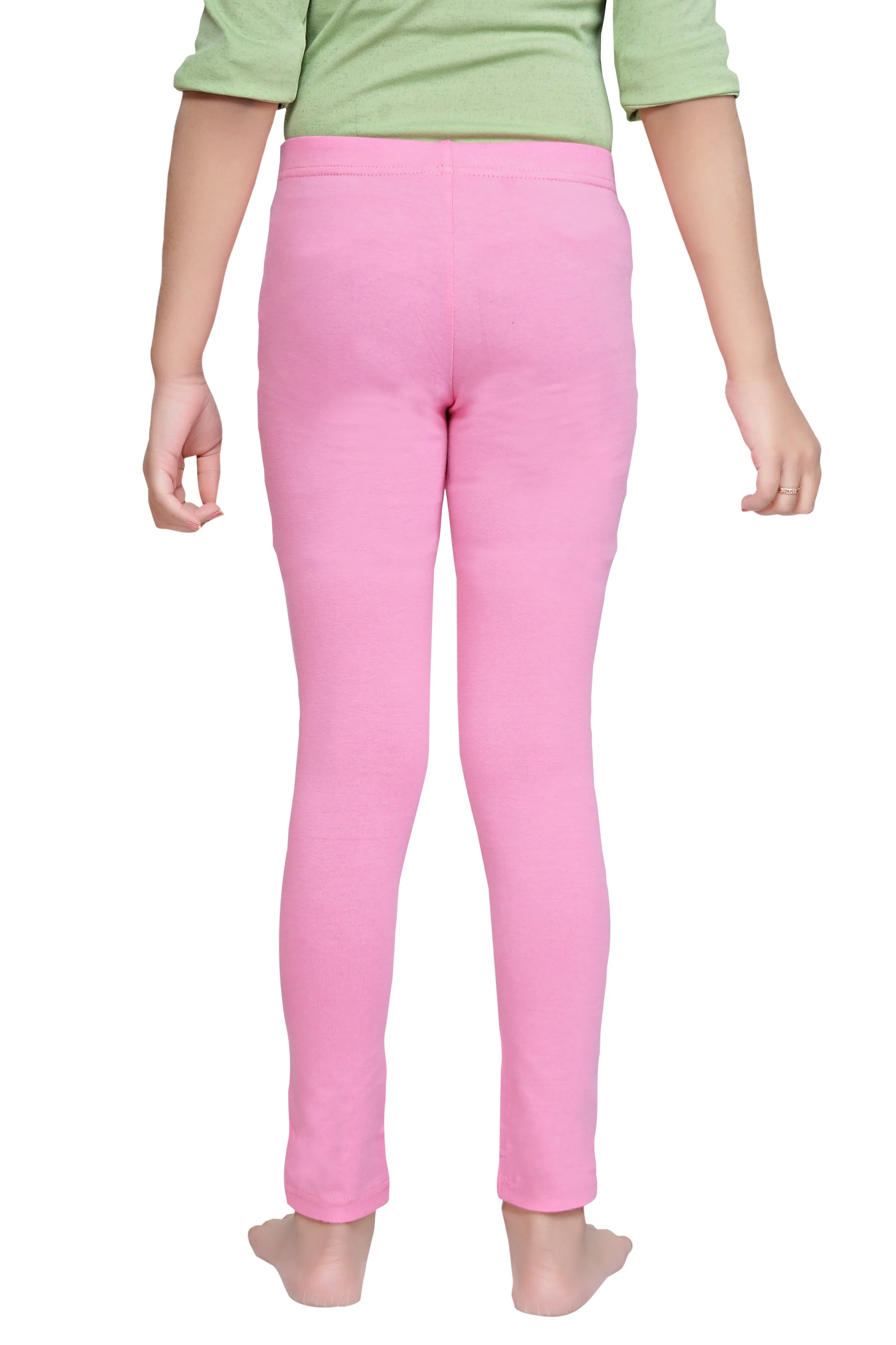 Tiny Girl Pink Colour Full Leggings