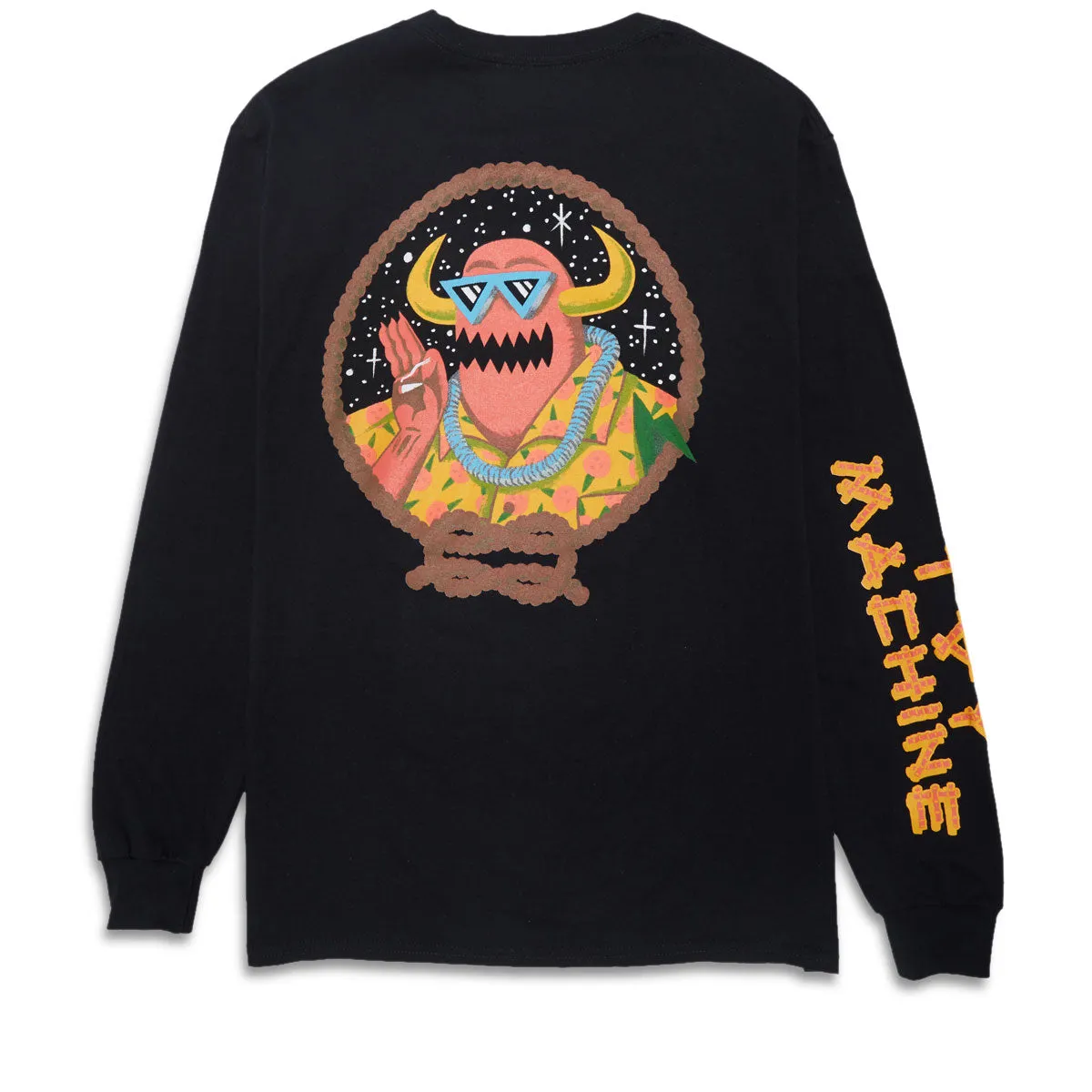 Toy Machine Lost And Found Long Sleeve T-Shirt - Black