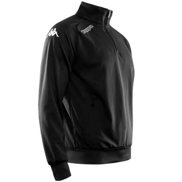 Track Jacket 1/4 Zip - Black