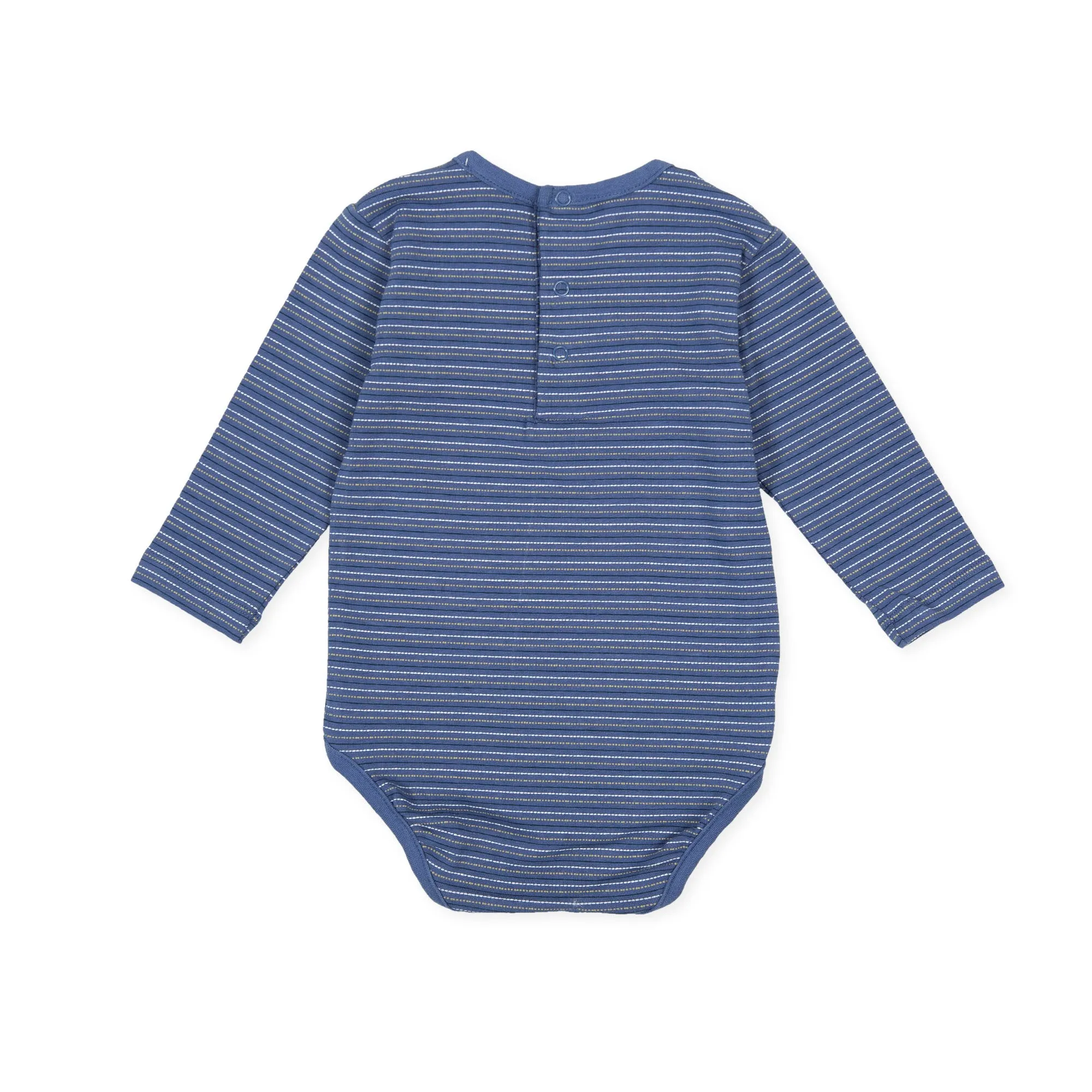 Tutto Piccolo 9123 Body Punto Liso Bodysuit - Indigo