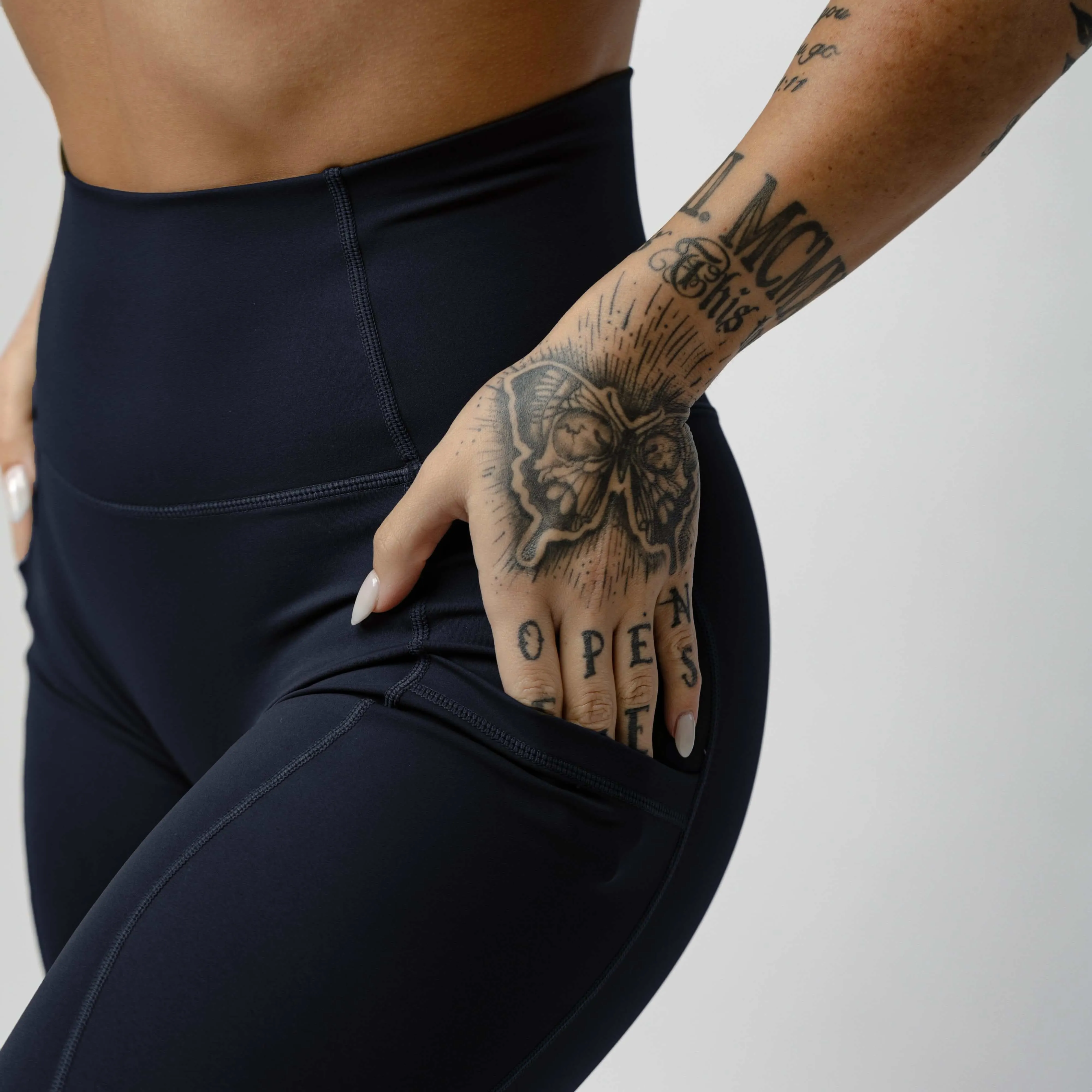 Victory Leggings - Midnight Navy