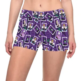 Villains Cards Women's Short Leggings