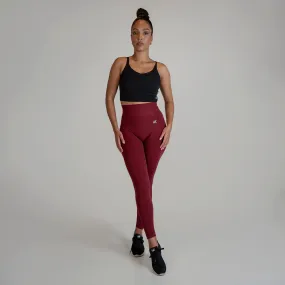 Vortex Leggings - Burgundy (Scrunch)