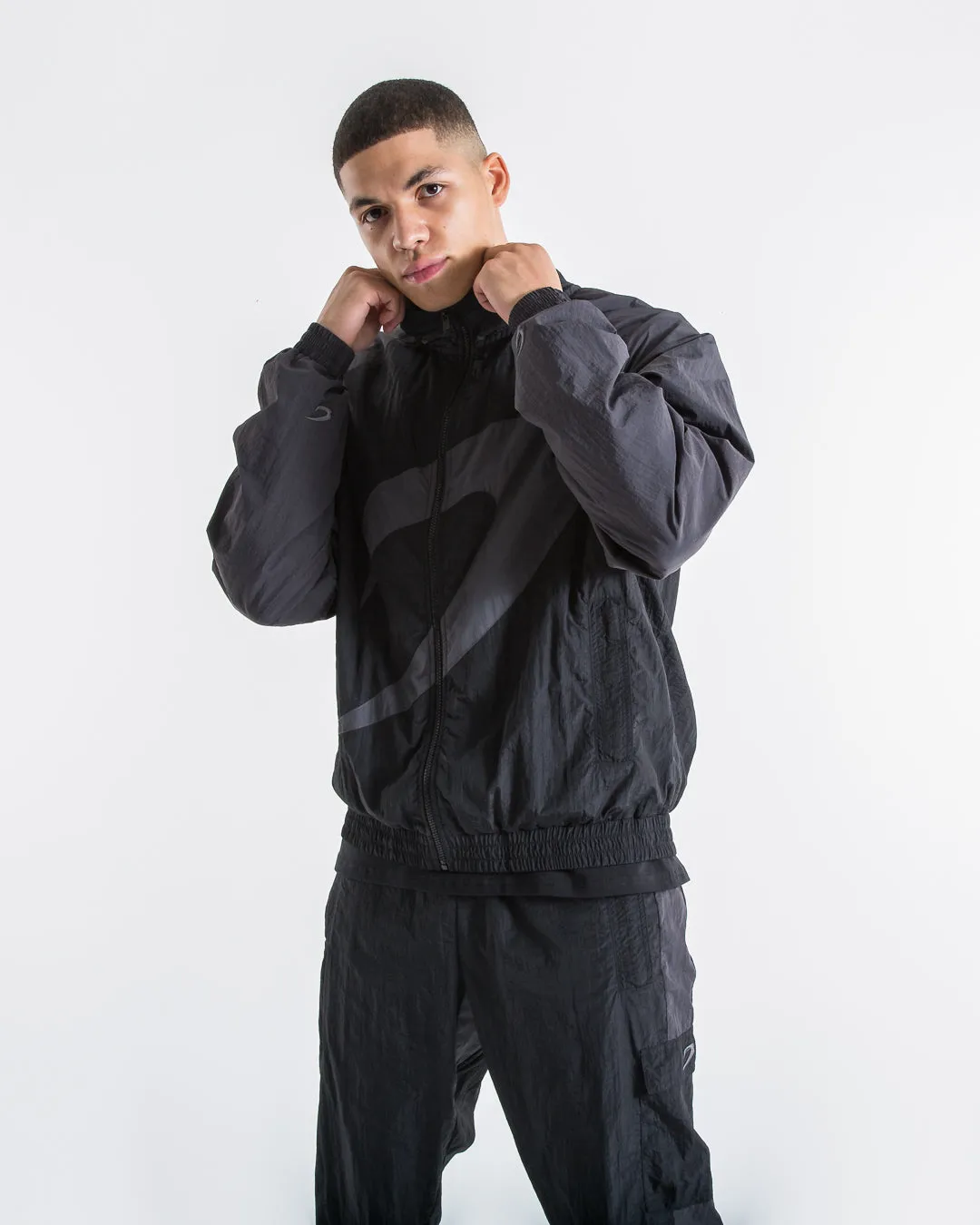 Walker Track Jacket - Triple Black