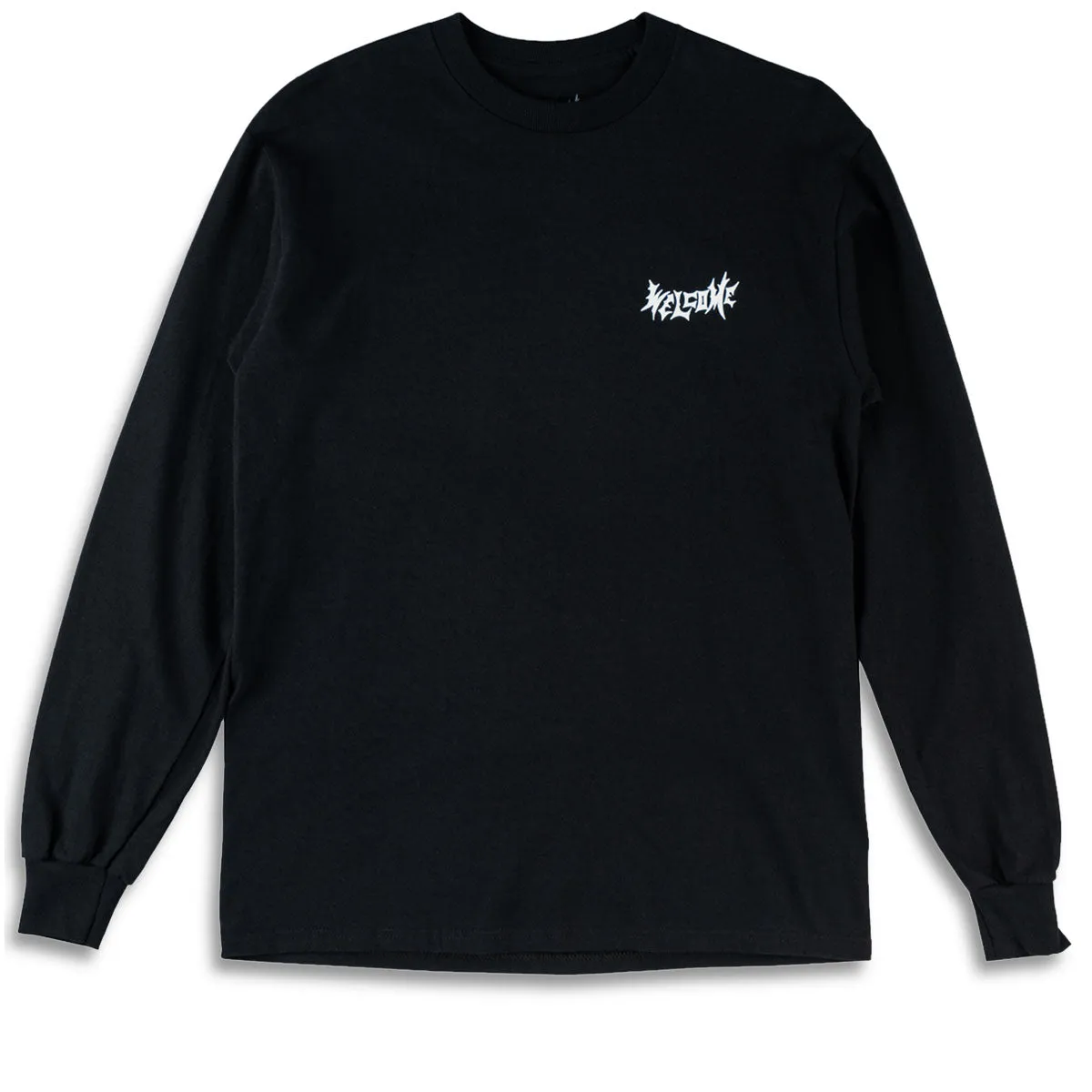 Welcome Saint Long Sleeve T-Shirt - Black