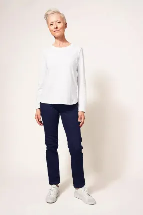 White Stuff Brooke Straight Jeans in Dark Denim