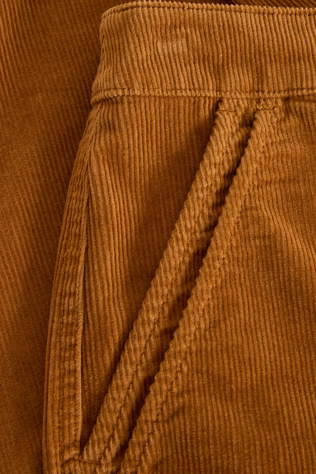 White Stuff Twister Cord Mid Tan Trouser