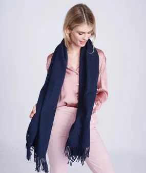 Willow Scarf - Navy