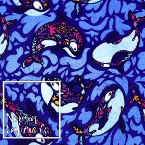 Willy Cotton Lycra Digital Print Fabric