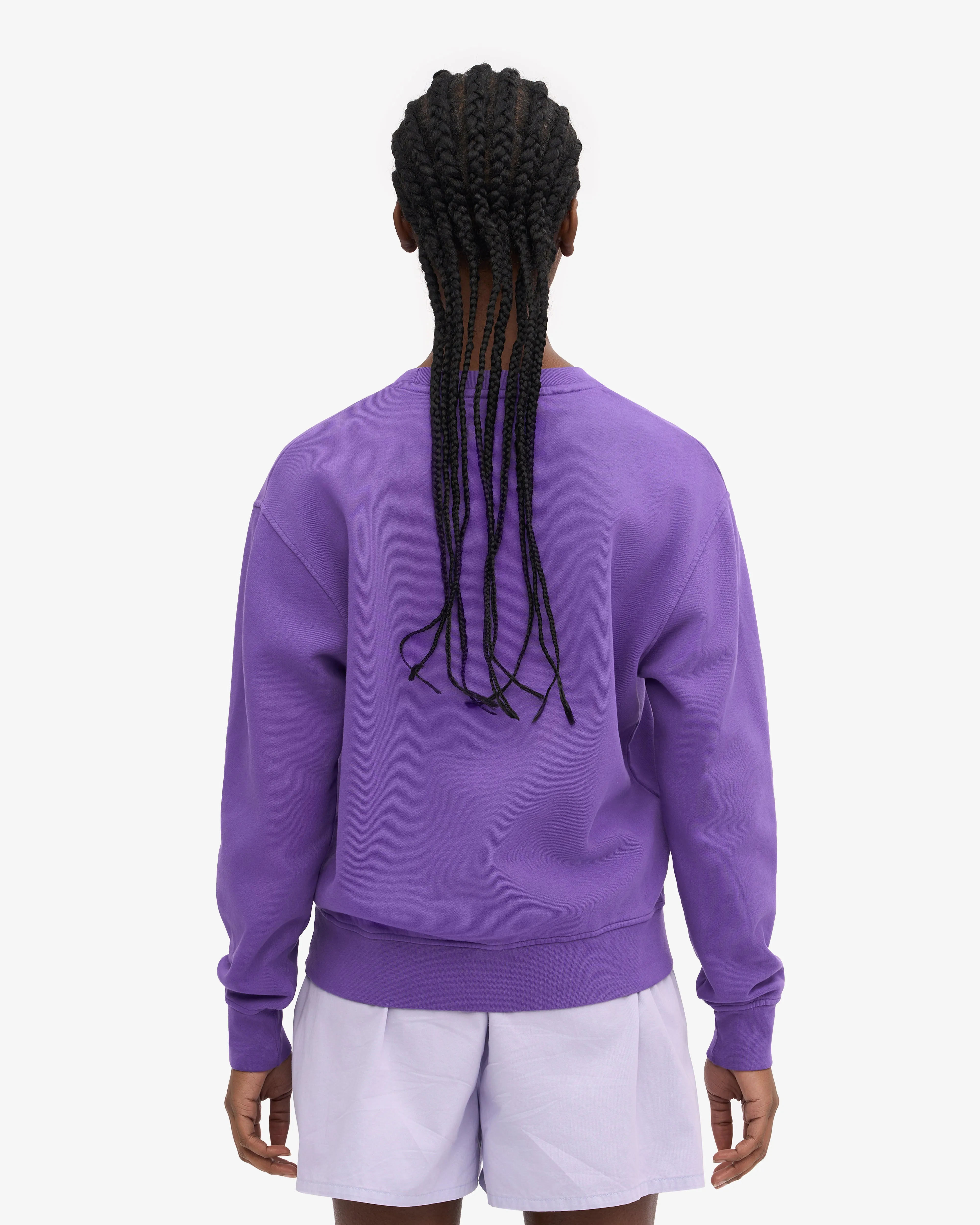 Women Classic Organic Crew - Ultra Violet