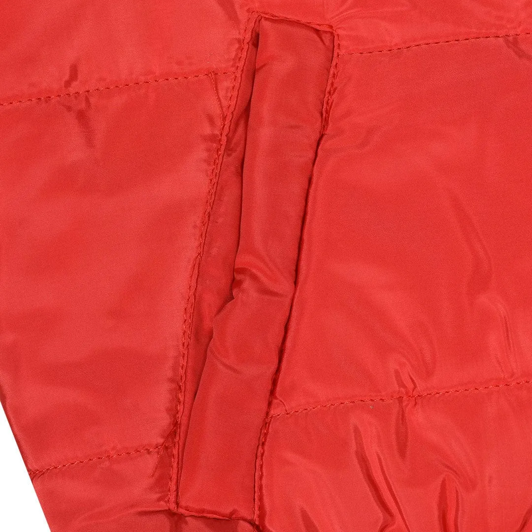 Women Puffer Red Jacket