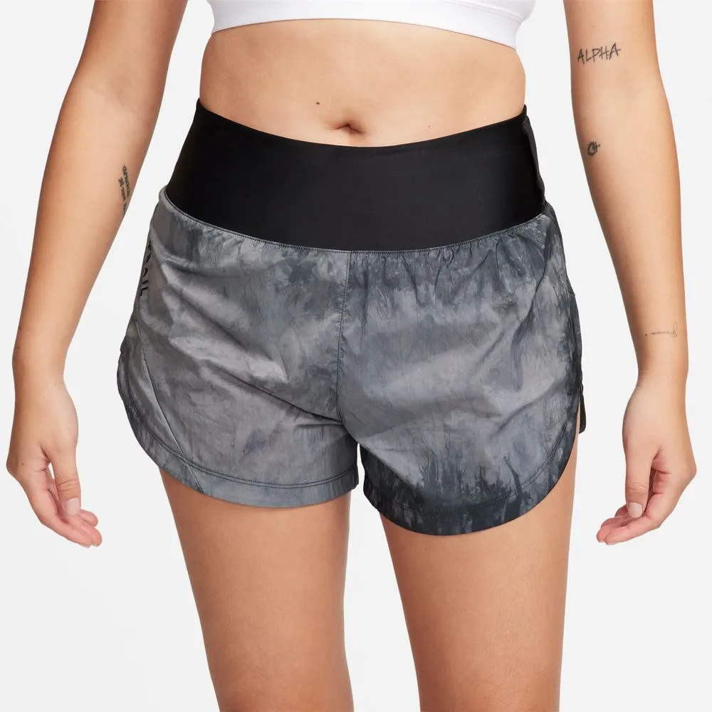 Womens Nike Dri-Fit Repel Trail Short 3 inch (Thick Band )