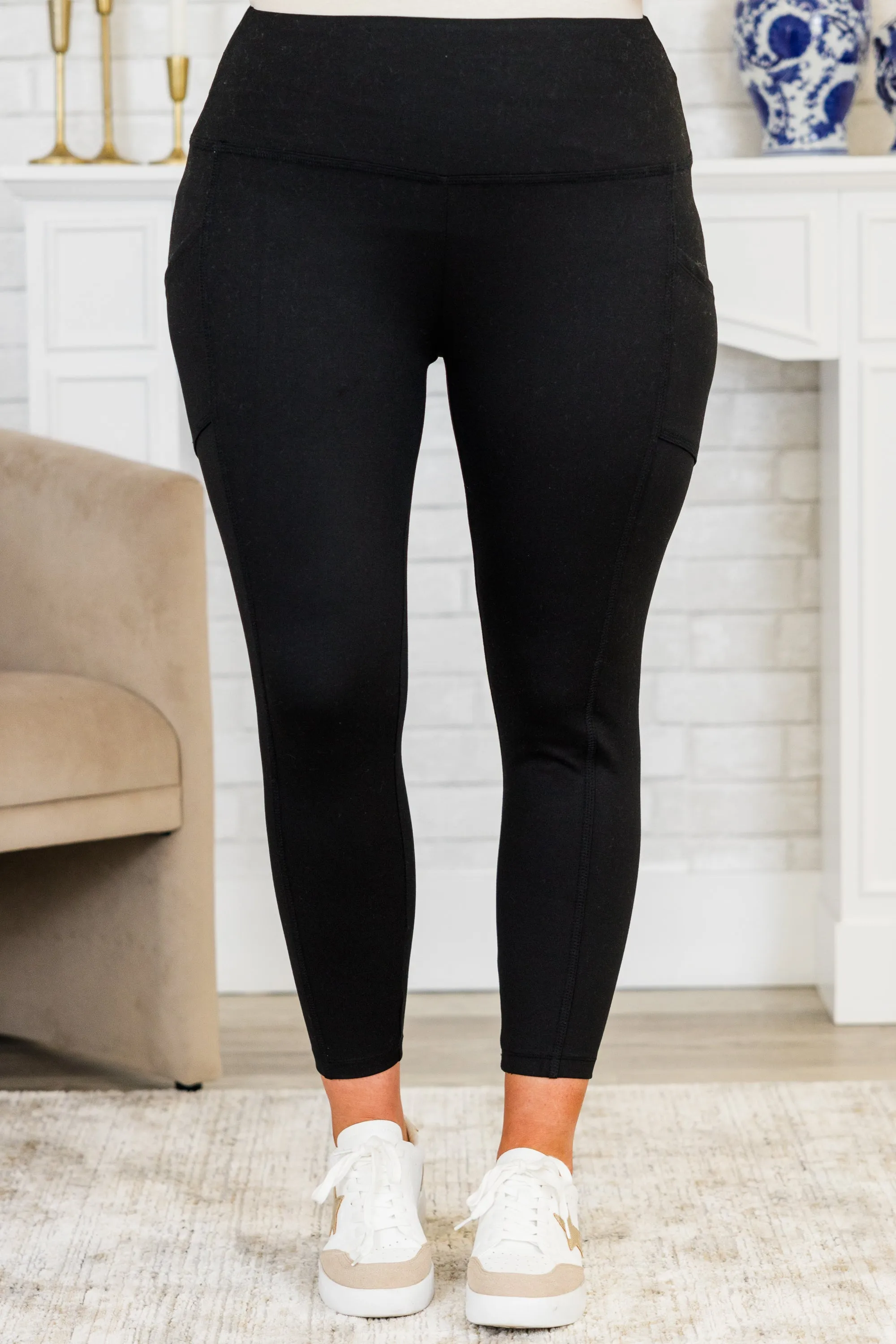 Yoga With Me Leggings, Black