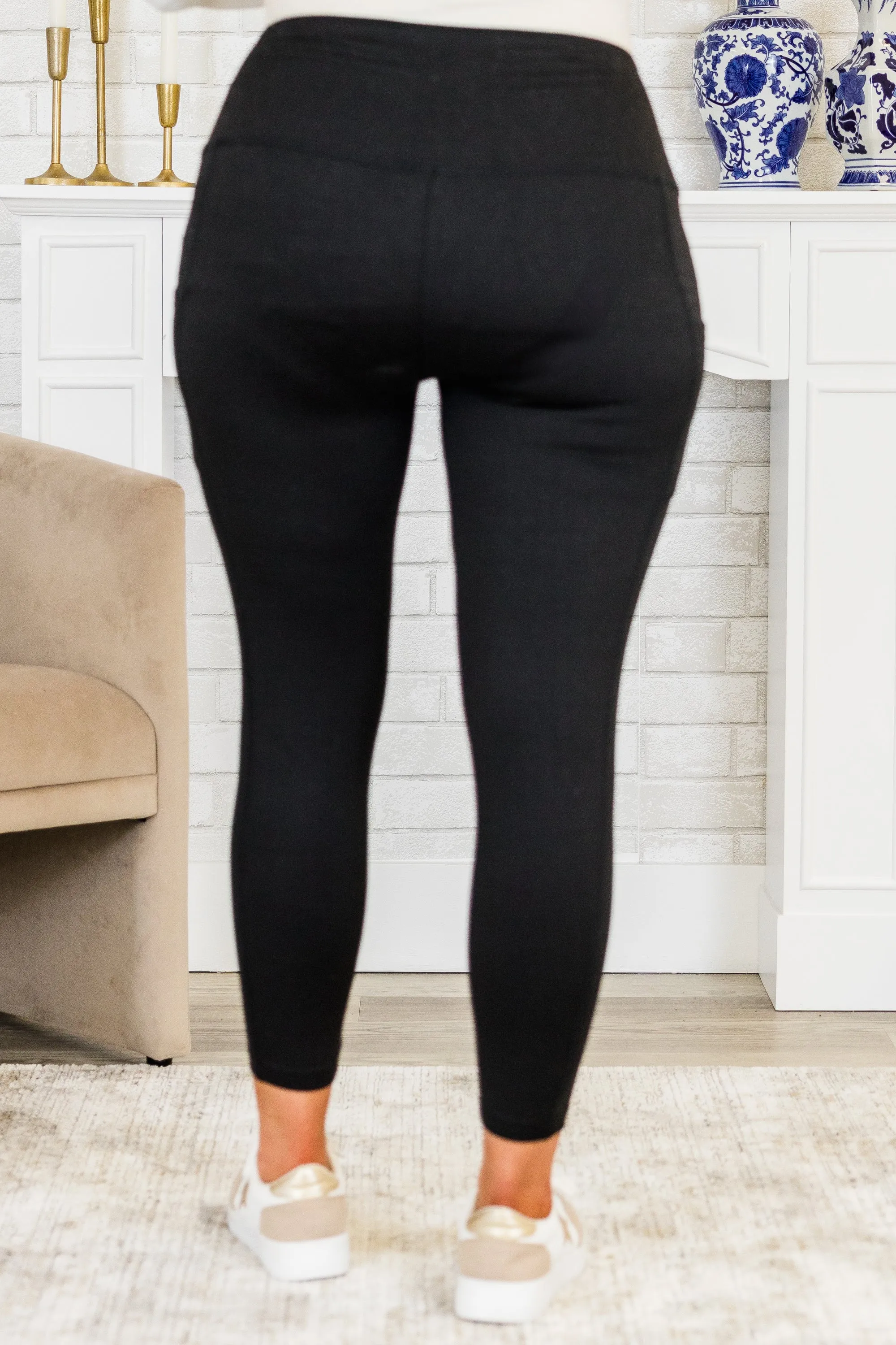 Yoga With Me Leggings, Black