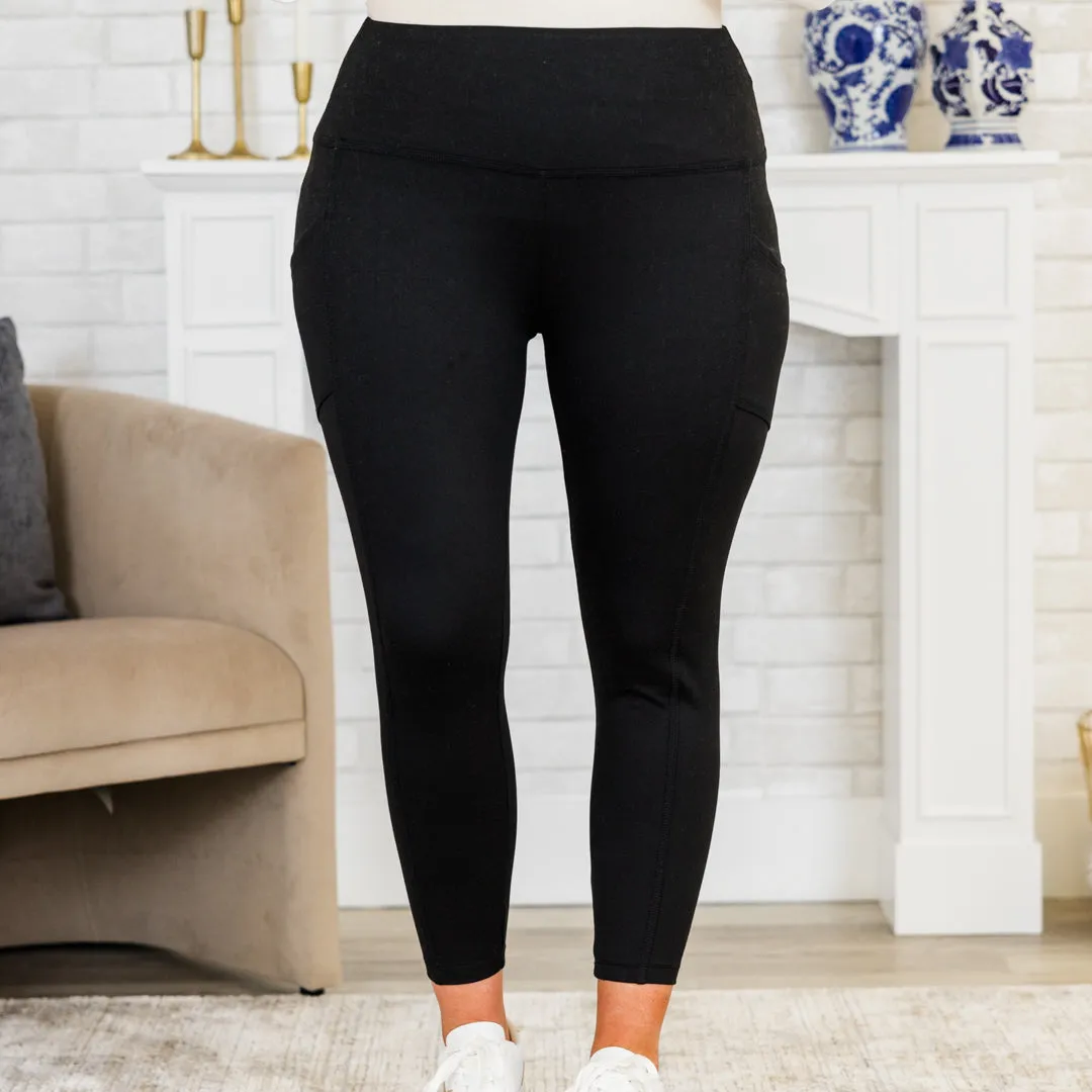 Yoga With Me Leggings, Black