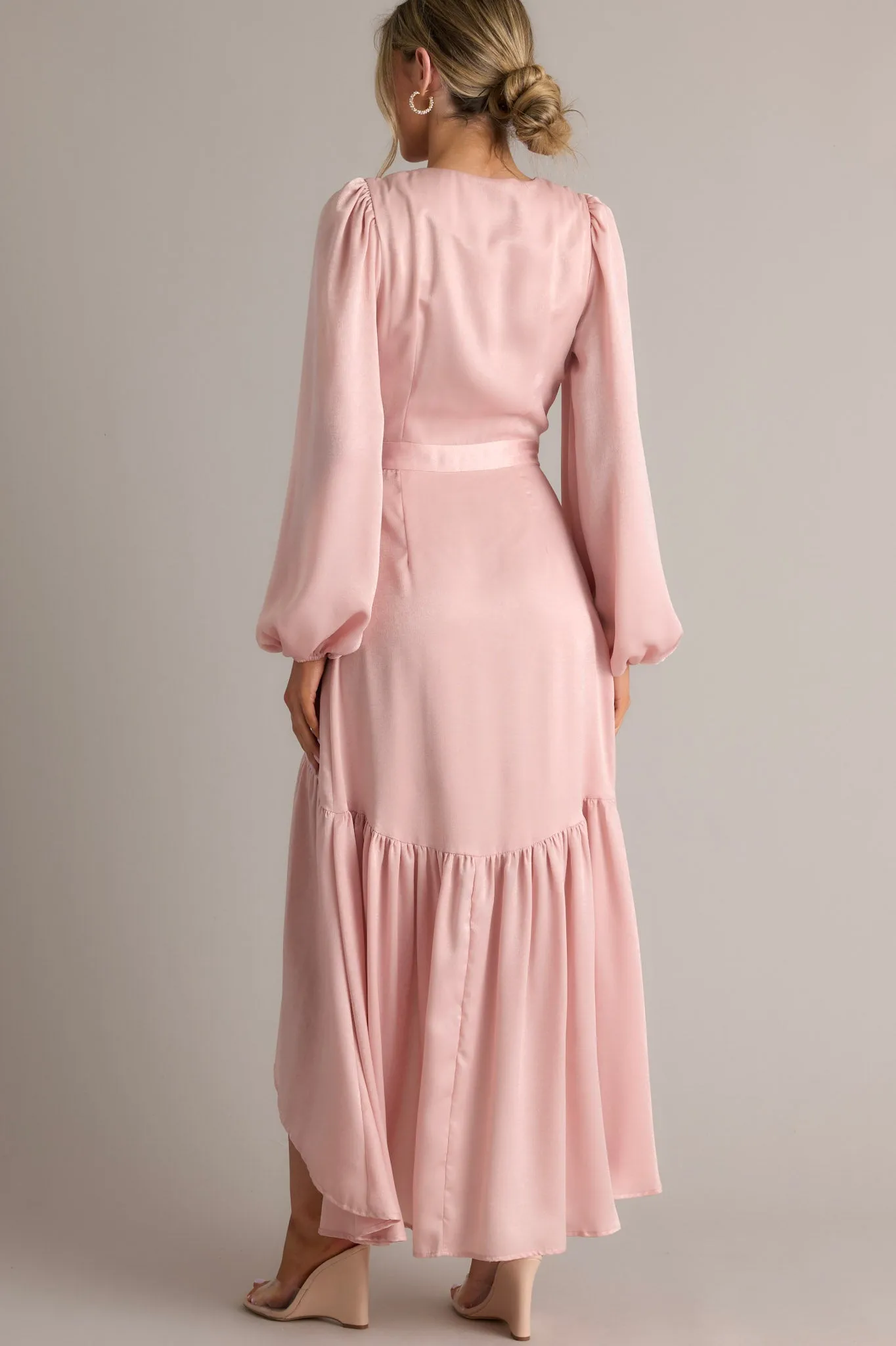 You Enchant Me Dusty Pink Maxi Dress