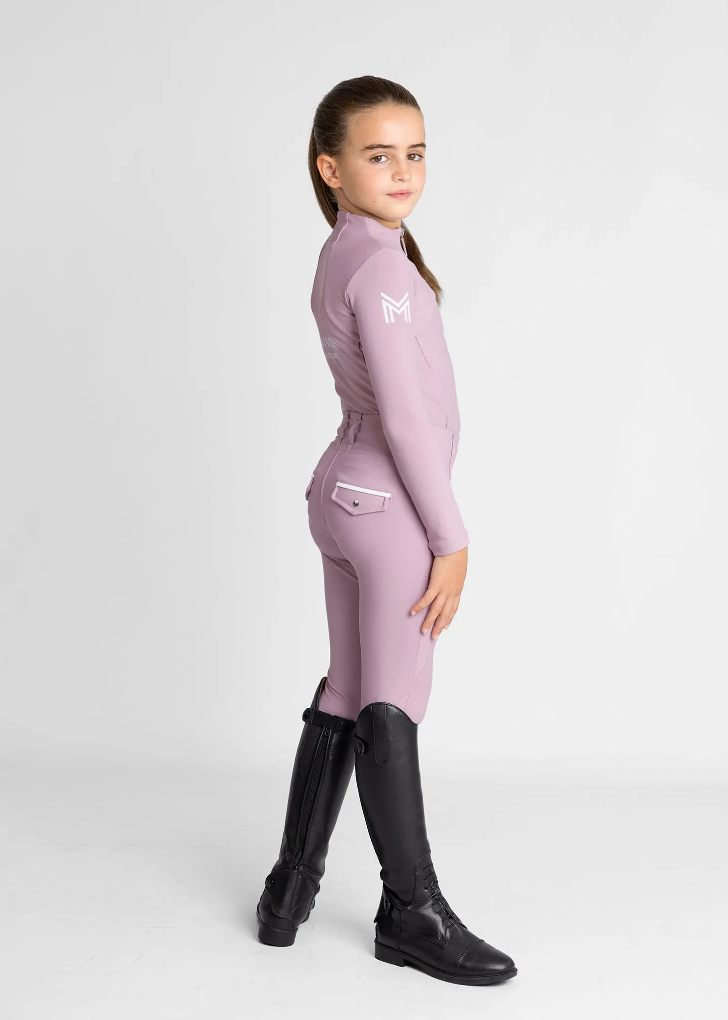 YR Pro Riding Leggings (Mauve)