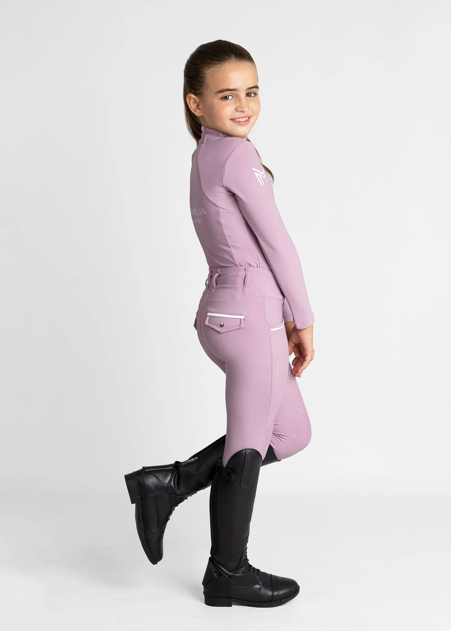 YR Pro Riding Leggings (Mauve)