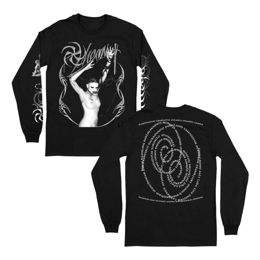 Zheani / Goddess Tour Dates Black Longsleeve