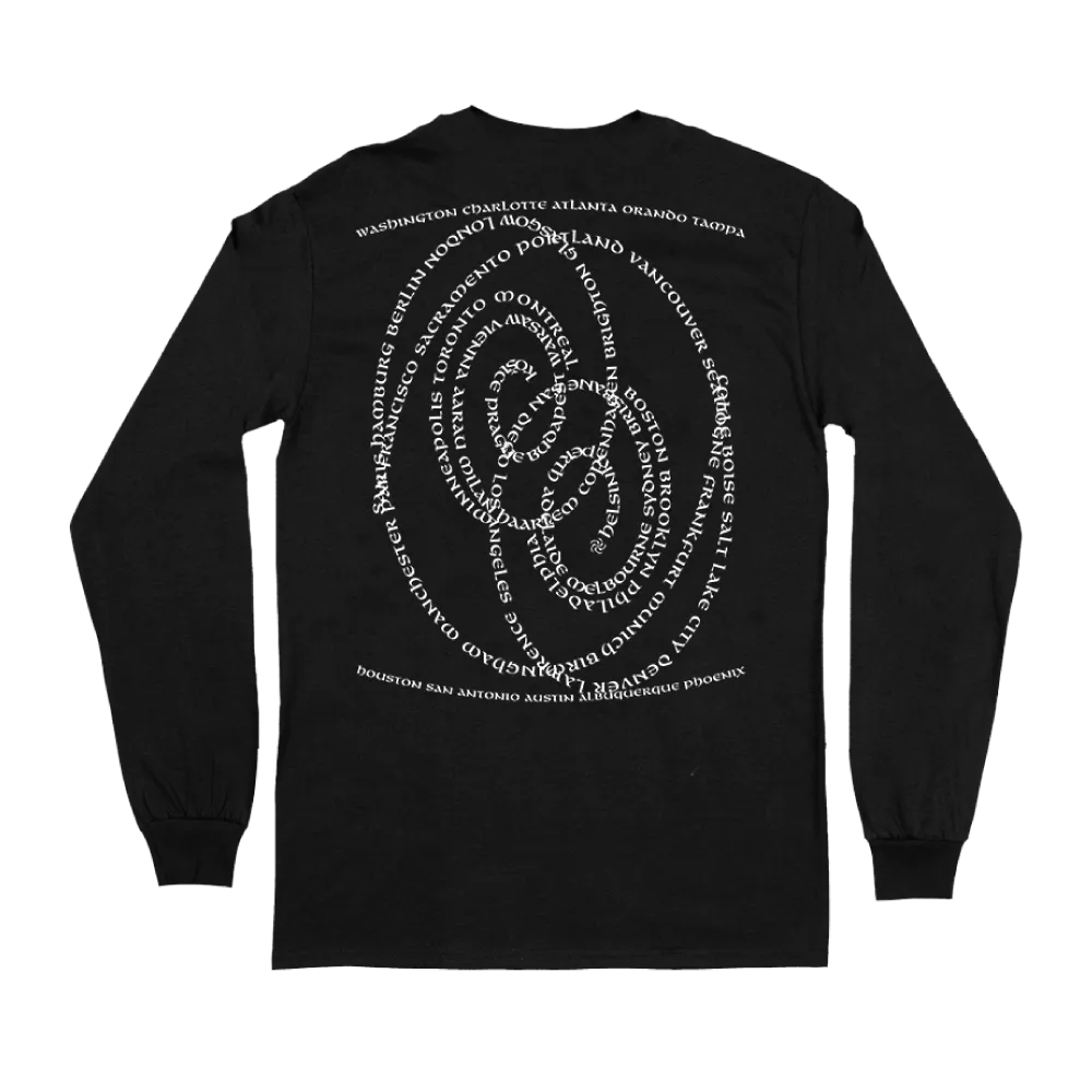 Zheani / Goddess Tour Dates Black Longsleeve