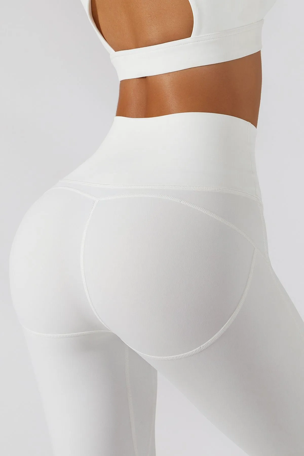 Zip Front Booty Contour Leggings