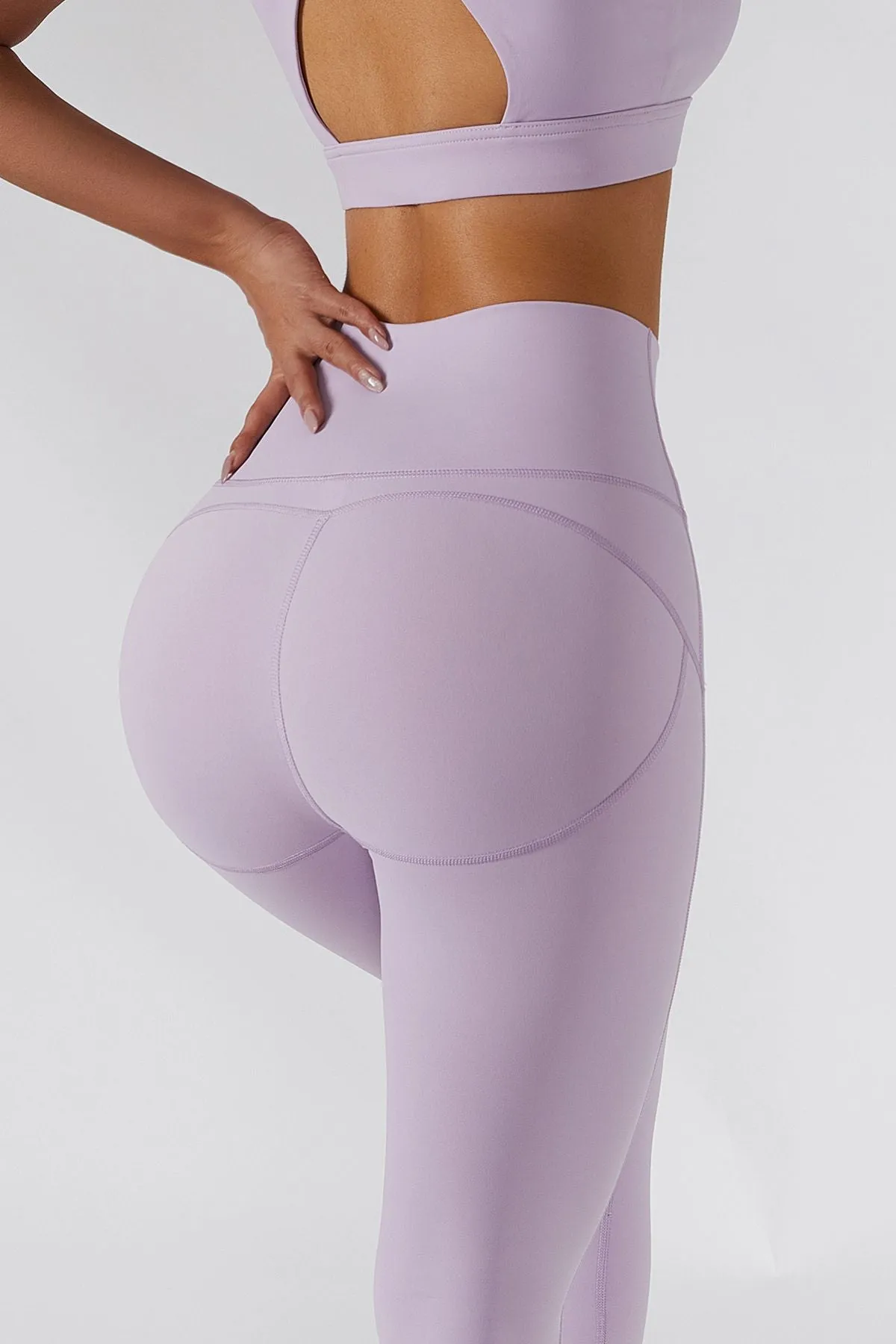 Zip Front Booty Contour Leggings