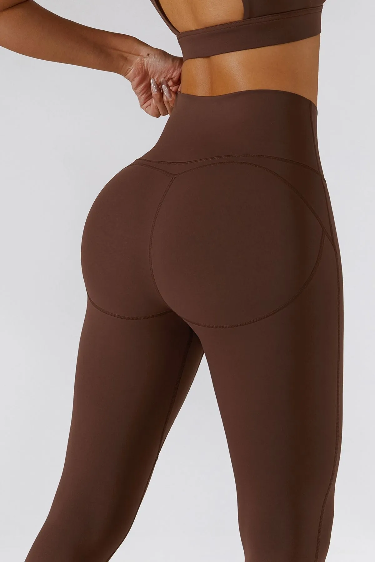 Zip Front Booty Contour Leggings