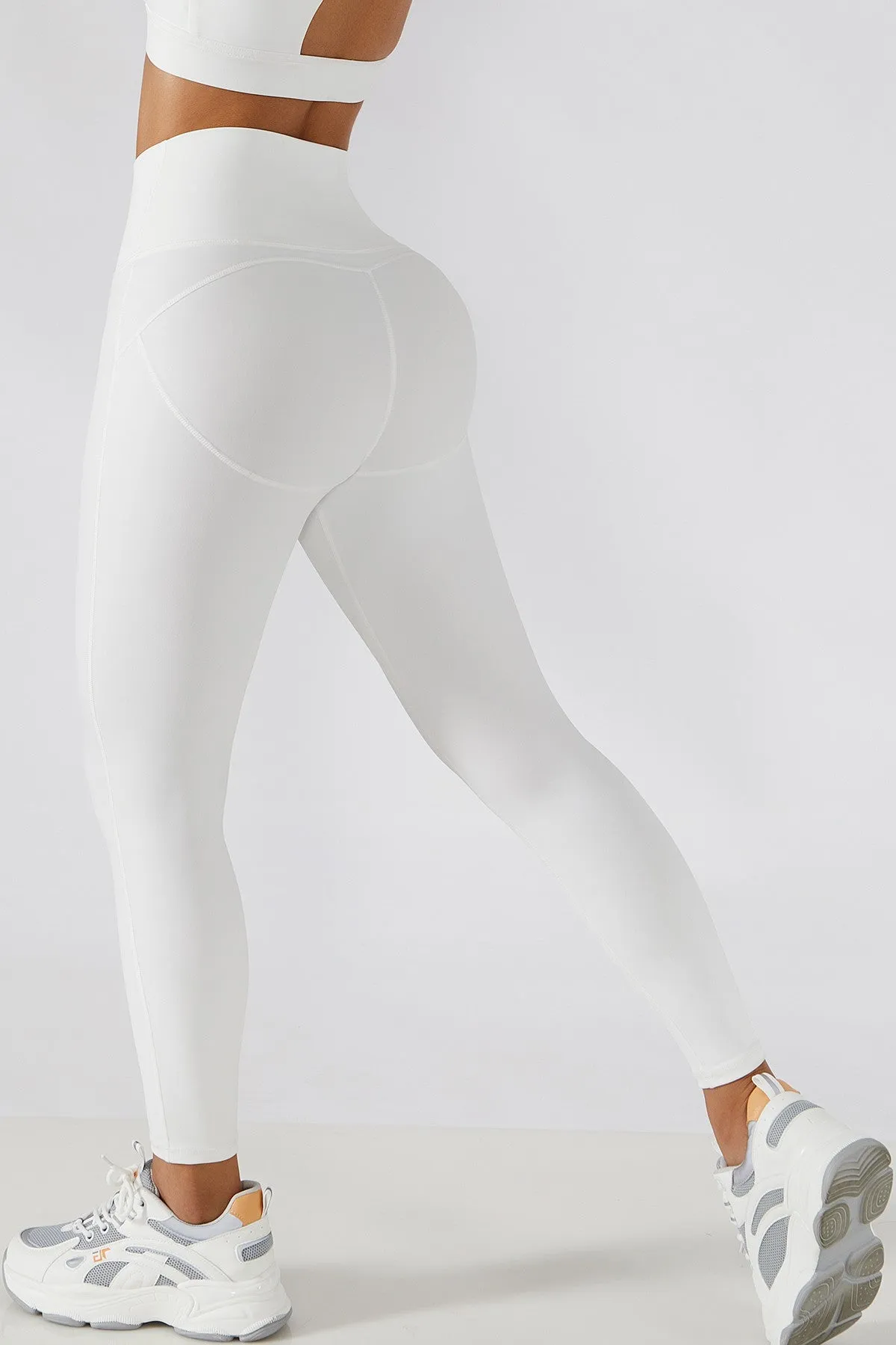 Zip Front Booty Contour Leggings